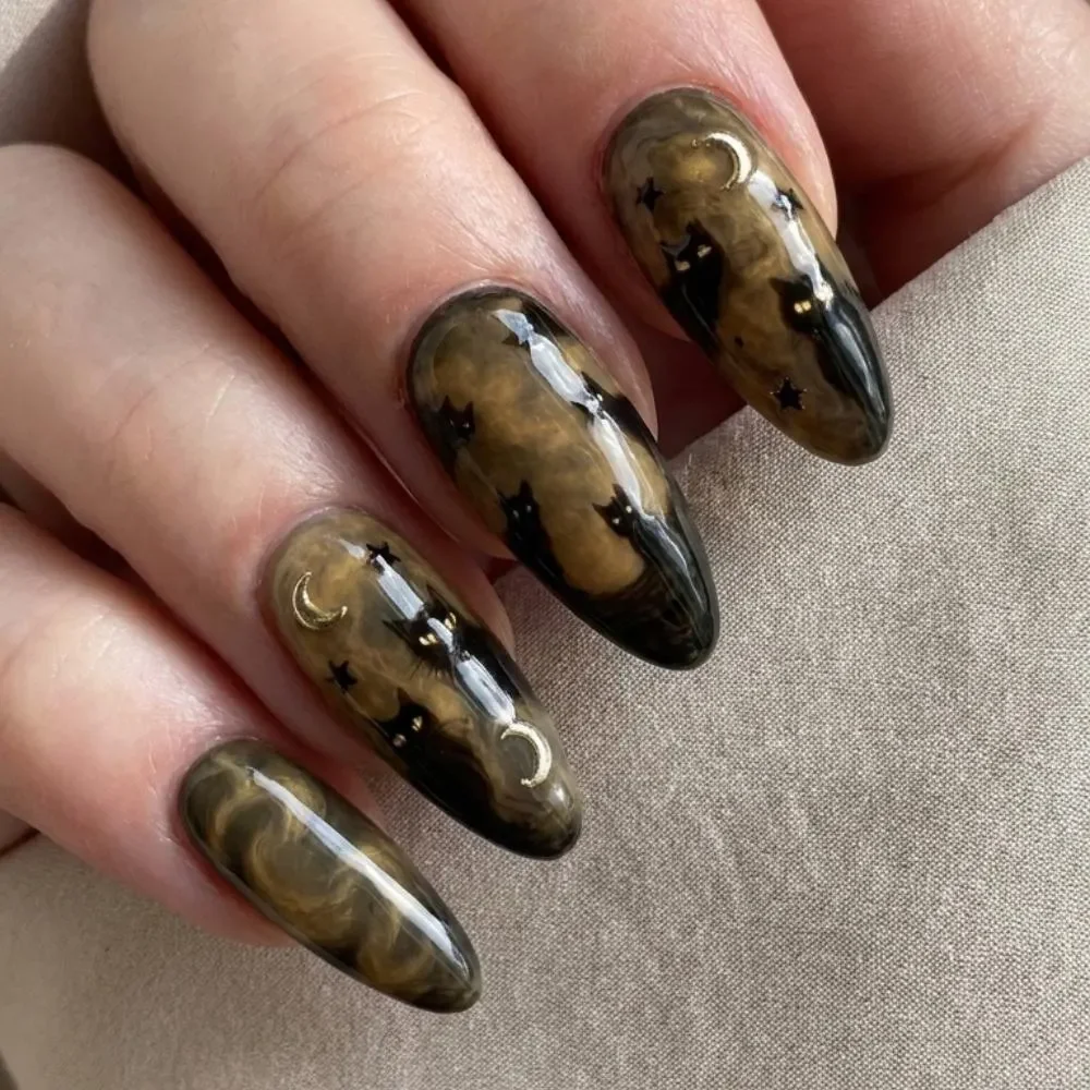 press on nails, custom press on nails, fake nails, Nails Art, stained glass nails, gold press on nails, 3d press on nails, luxury press on nails, handmade press on nails