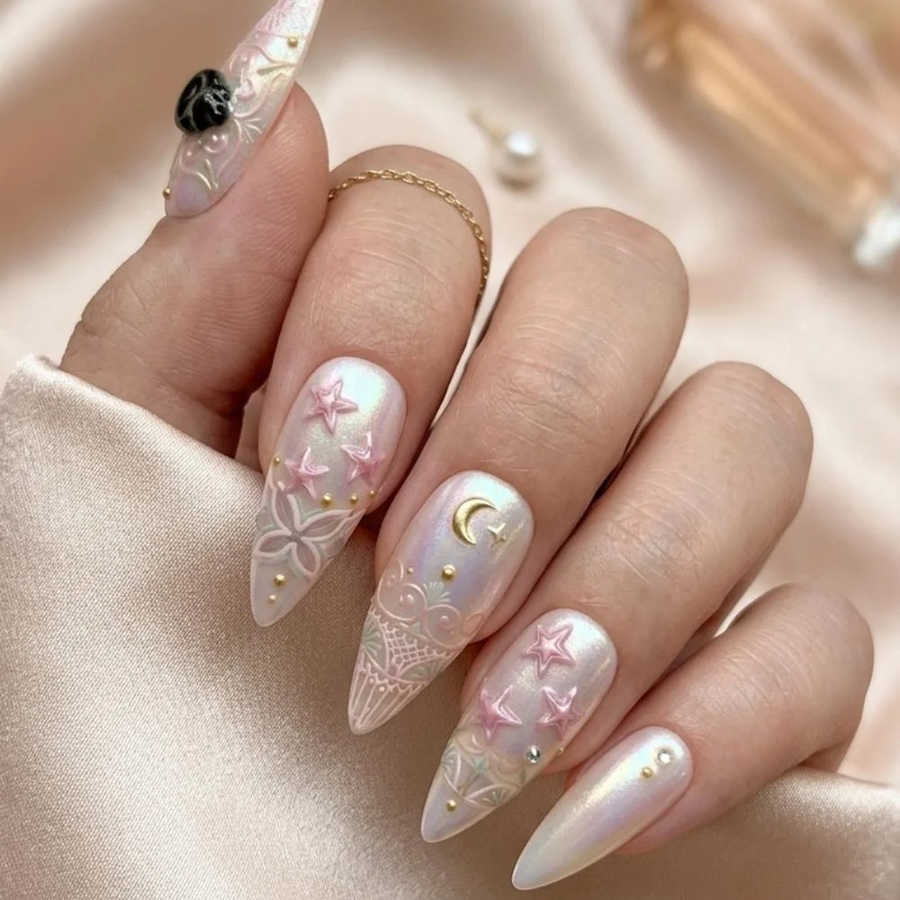 press on nails, custom press on nails, fake nails, Nails Art, stained glass nails, gold press on nails, 3d press on nails, luxury press on nails, handmade press on nails