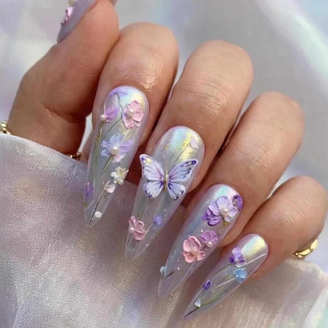 press on nails, custom press on nails, fake nails, Nails Art, stained glass nails, gold press on nails, 3d press on nails, luxury press on nails, handmade press on nails