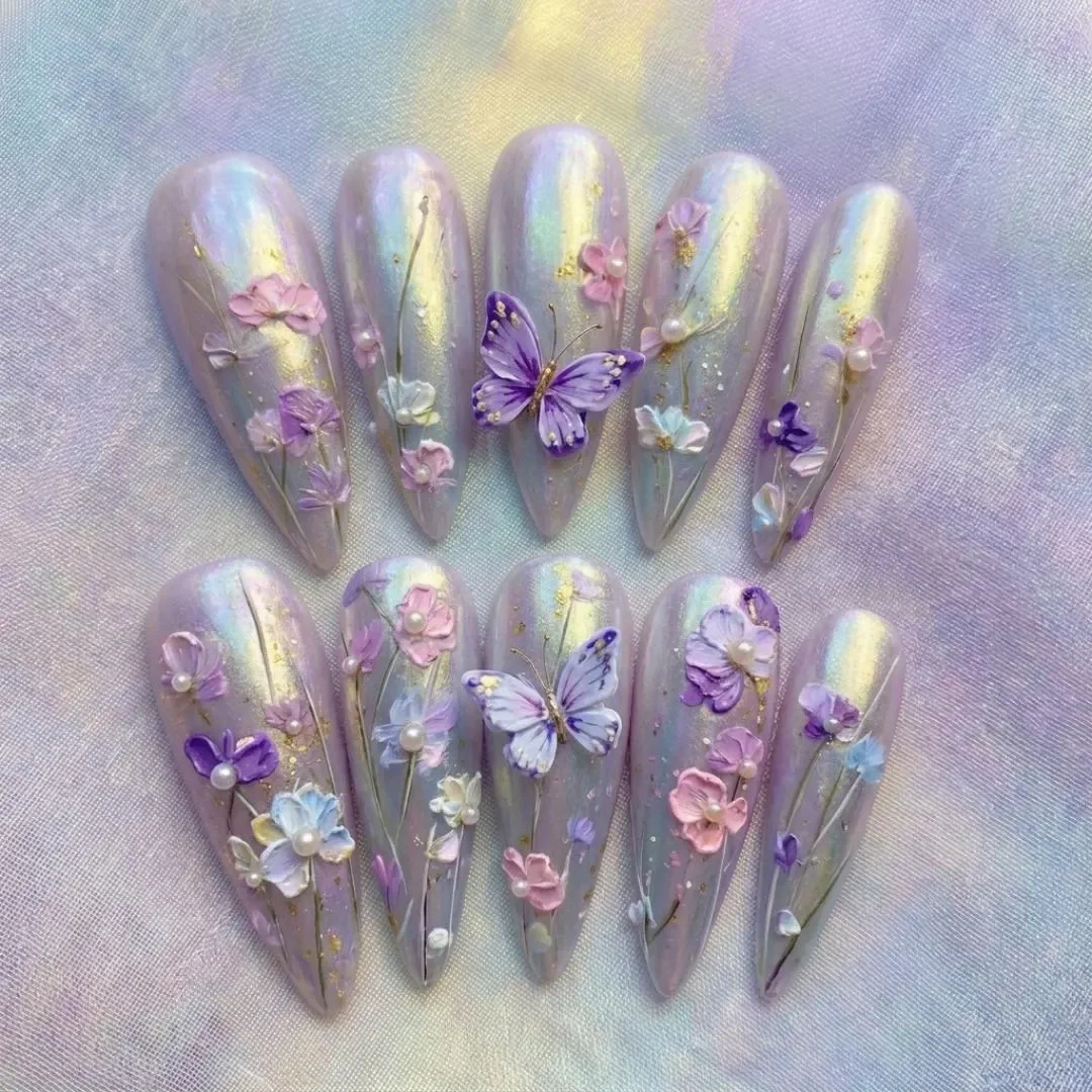 press on nails, custom press on nails, fake nails, Nails Art, stained glass nails, gold press on nails, 3d press on nails, luxury press on nails, handmade press on nails
