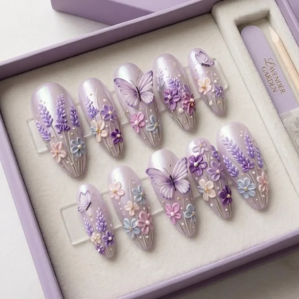 Press On Nails, 3D Floral Nails, press on nails, custom press on nails, fake nails, Nails Art, stained glass nails, gold press on nails, 3d press on nails, luxury press on nails, handmade press on nails