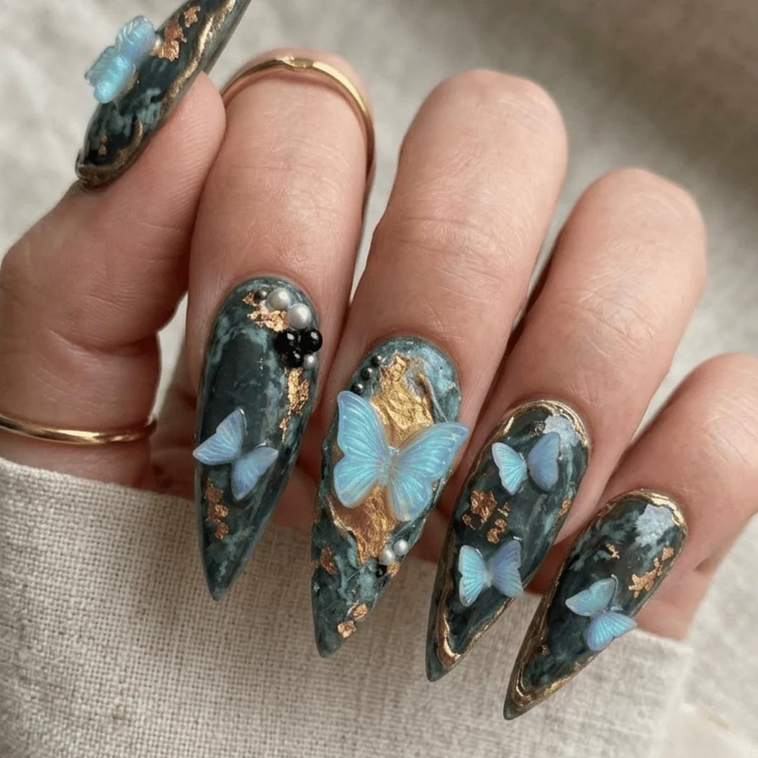 press on nails, custom press on nails, fake nails, Nails Art, stained glass nails, gold press on nails, 3d press on nails, luxury press on nails, handmade press on nails