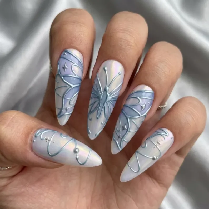 press on nails, custom press on nails, fake nails, Nails Art, stained glass nails, gold press on nails, 3d press on nails, luxury press on nails, handmade press on nails