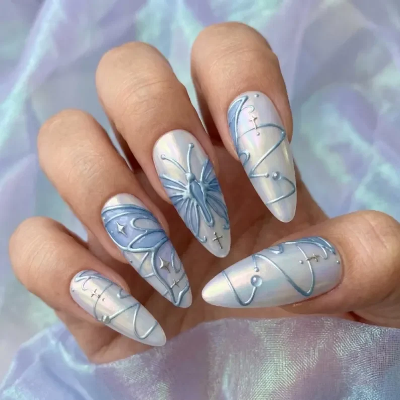 press on nails, custom press on nails, fake nails, Nails Art, stained glass nails, gold press on nails, 3d press on nails, luxury press on nails, handmade press on nails