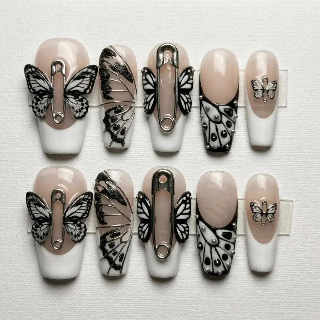 press on nails, custom press on nails, fake nails, Nails Art, stained glass nails, gold press on nails, 3d press on nails, luxury press on nails, handmade press on nails