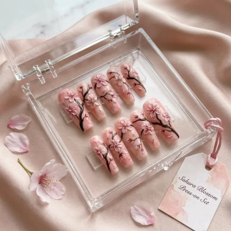 press on nails, custom press on nails, fake nails, Nails Art, stained glass nails, gold press on nails, 3d press on nails, luxury press on nails, handmade press on nails