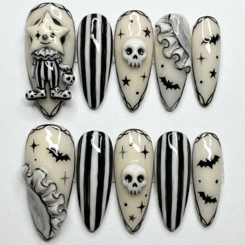 press on nails, custom press on nails, fake nails, Nails Art, stained glass nails, gold press on nails, 3d press on nails, luxury press on nails, handmade press on nails