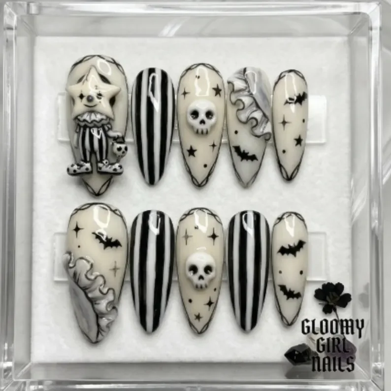 press on nails, custom press on nails, fake nails, Nails Art, stained glass nails, gold press on nails, 3d press on nails, luxury press on nails, handmade press on nails