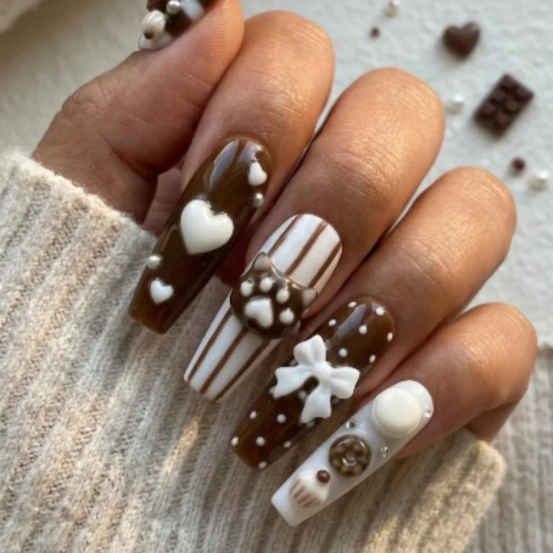 press on nails, custom press on nails, fake nails, Nails Art, stained glass nails, gold press on nails, 3d press on nails, luxury press on nails, handmade press on nails