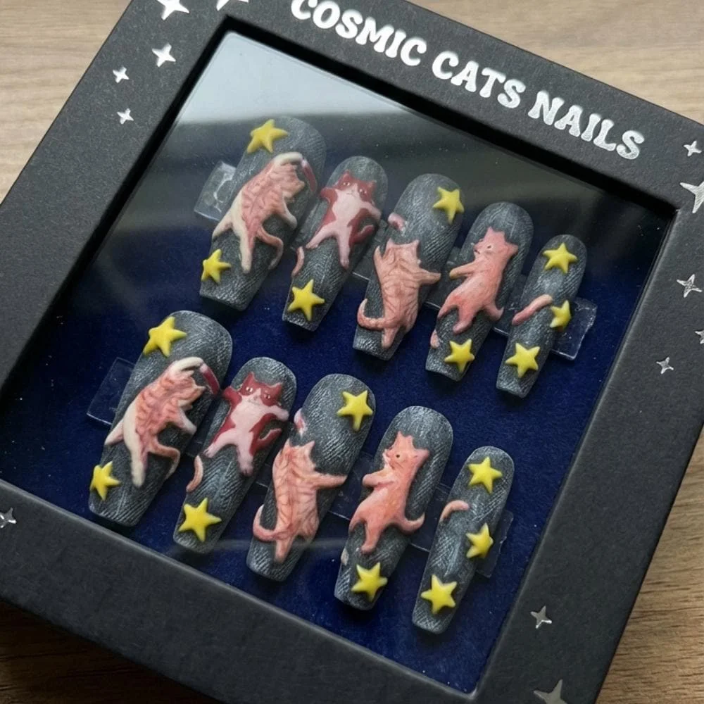 press on nails, custom press on nails, fake nails, Nails Art, stained glass nails, gold press on nails, 3d press on nails, luxury press on nails, handmade press on nails