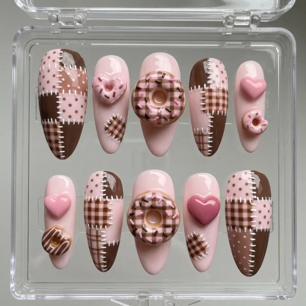 press on nails, custom press on nails, fake nails, Nails Art, stained glass nails, gold press on nails, 3d press on nails, luxury press on nails, handmade press on nails