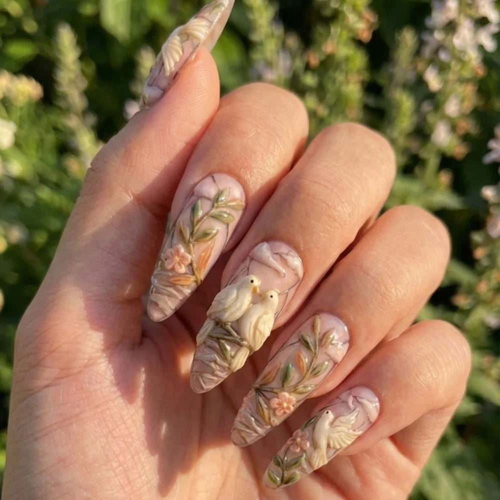 press on nails, custom press on nails, fake nails, Nails Art, stained glass nails, gold press on nails, 3d press on nails, luxury press on nails, handmade press on nails