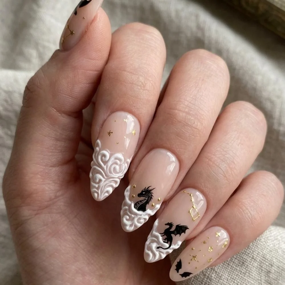 press on nails, custom press on nails, fake nails, Nails Art, stained glass nails, gold press on nails, 3d press on nails, luxury press on nails, handmade press on nails
