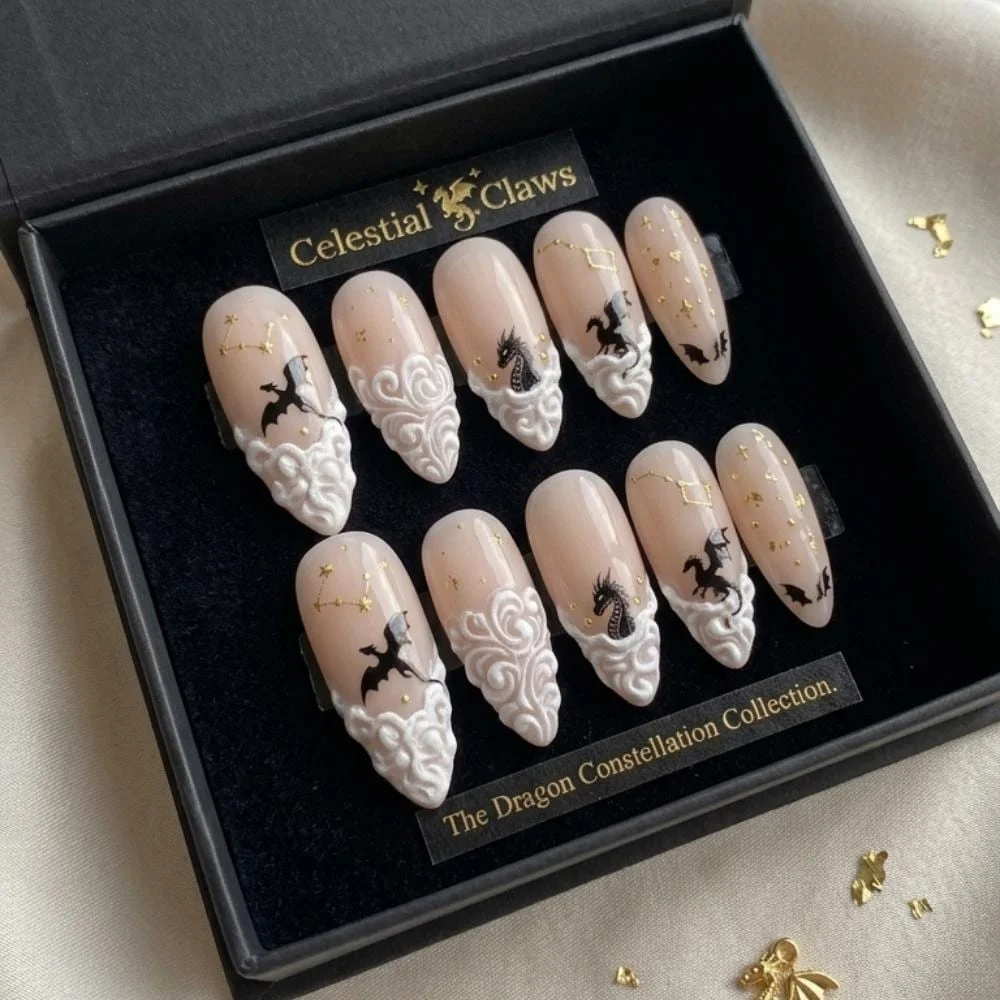 press on nails, custom press on nails, fake nails, Nails Art, stained glass nails, gold press on nails, 3d press on nails, luxury press on nails, handmade press on nails