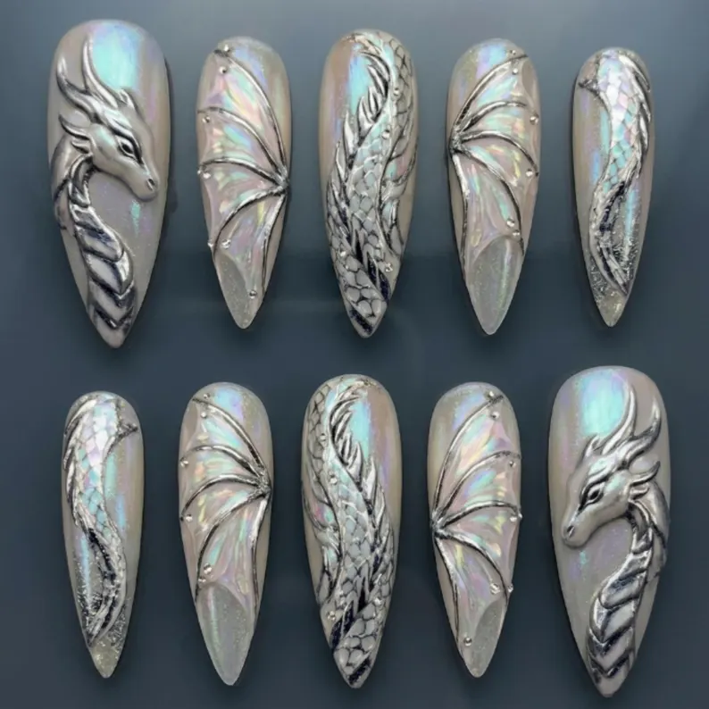press on nails, custom press on nails, fake nails, Nails Art, stained glass nails, gold press on nails, 3d press on nails, luxury press on nails, handmade press on nails