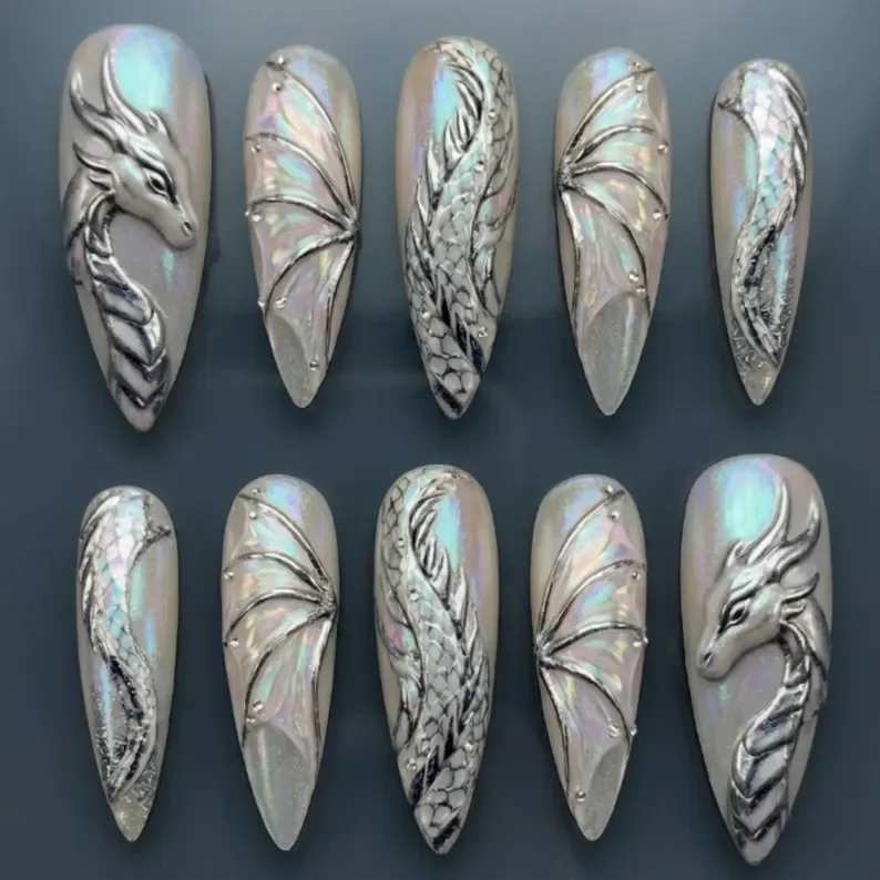 press on nails, custom press on nails, fake nails, Nails Art, stained glass nails, gold press on nails, 3d press on nails, luxury press on nails, handmade press on nails