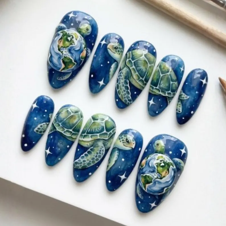 press on nails, custom press on nails, fake nails, Nails Art, stained glass nails, gold press on nails, 3d press on nails, luxury press on nails, handmade press on nails
