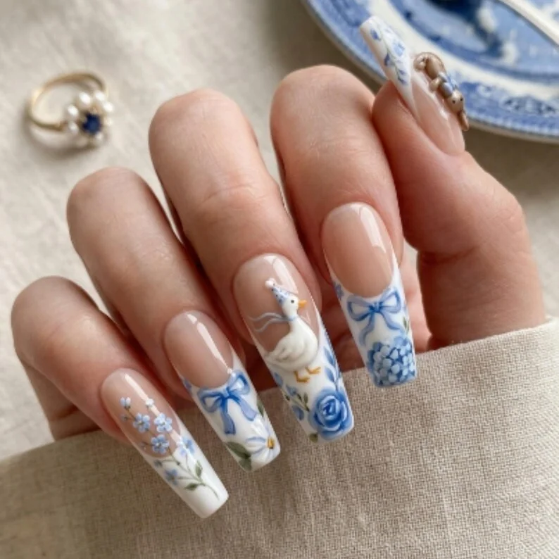 press on nails, custom press on nails, fake nails, Nails Art, stained glass nails, gold press on nails, 3d press on nails, luxury press on nails, handmade press on nails