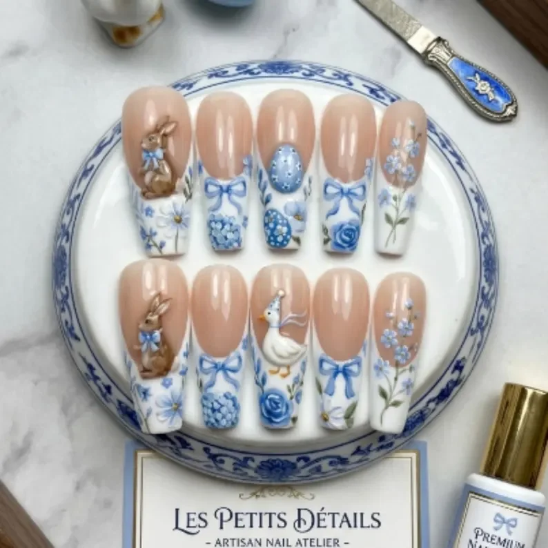 press on nails, custom press on nails, fake nails, Nails Art, stained glass nails, gold press on nails, 3d press on nails, luxury press on nails, handmade press on nails