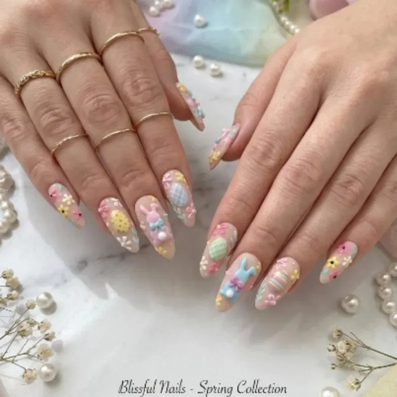 press on nails, custom press on nails, fake nails, Nails Art, stained glass nails, gold press on nails, 3d press on nails, luxury press on nails, handmade press on nails