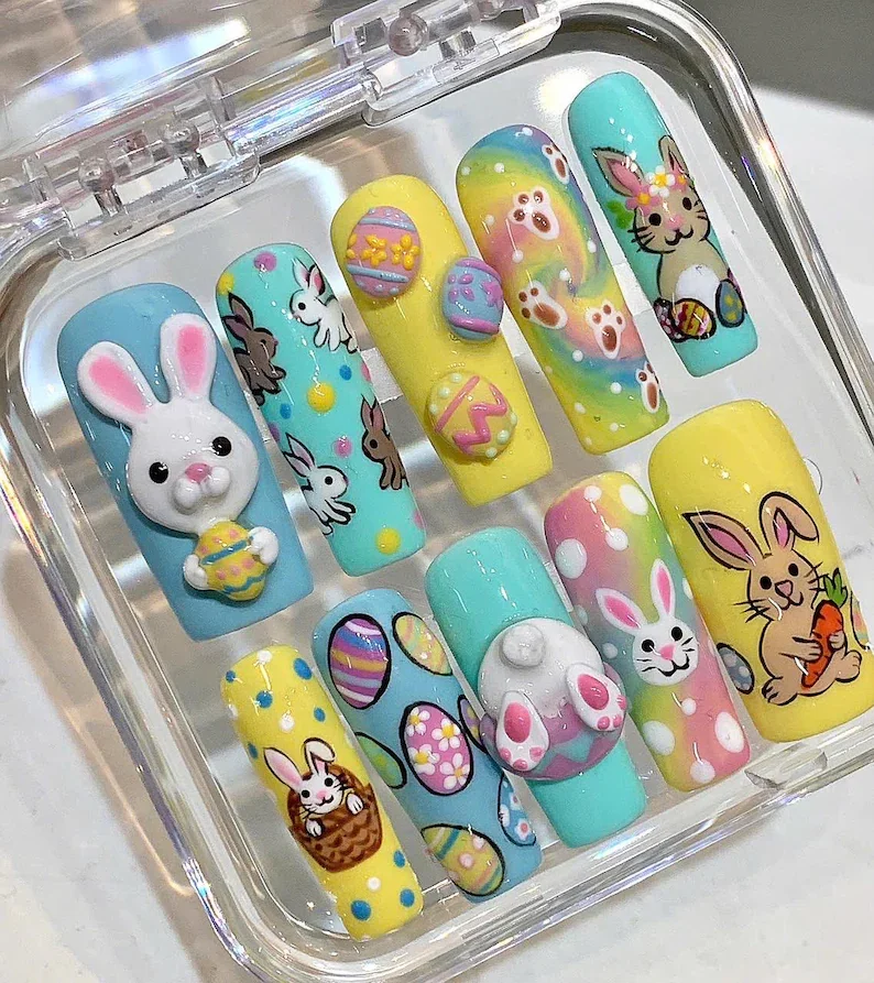 press on nails, custom press on nails, fake nails, Nails Art, stained glass nails, gold press on nails, 3d press on nails, luxury press on nails, handmade press on nails