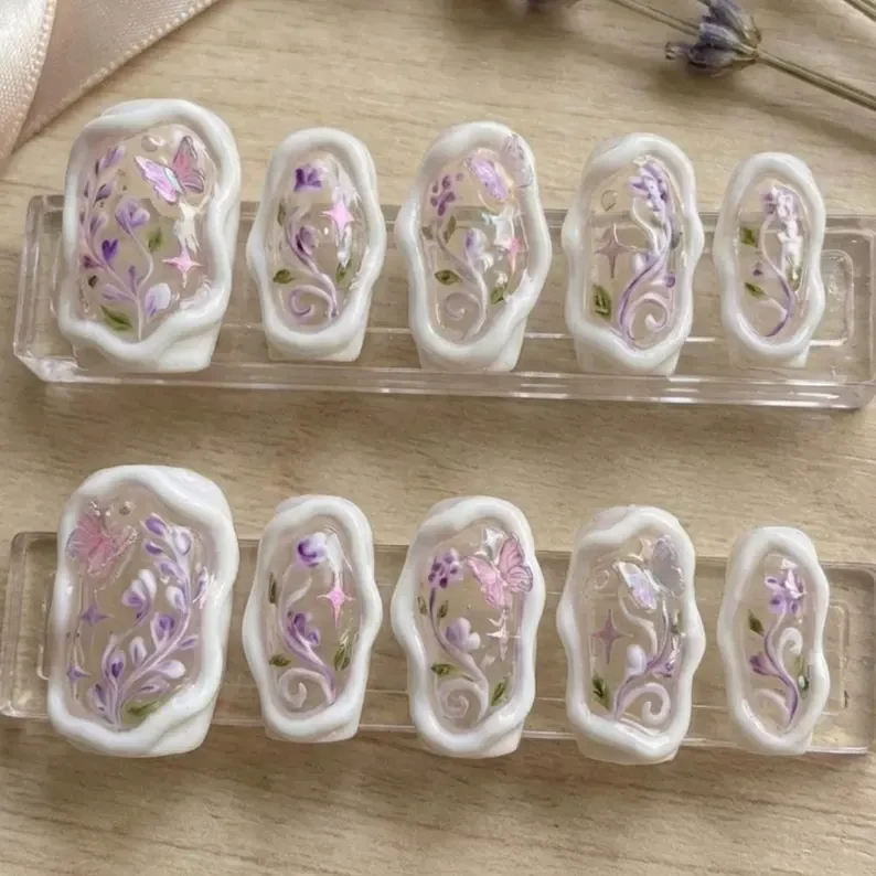 press on nails, custom press on nails, fake nails, Nails Art, stained glass nails, gold press on nails, 3d press on nails, luxury press on nails, handmade press on nails