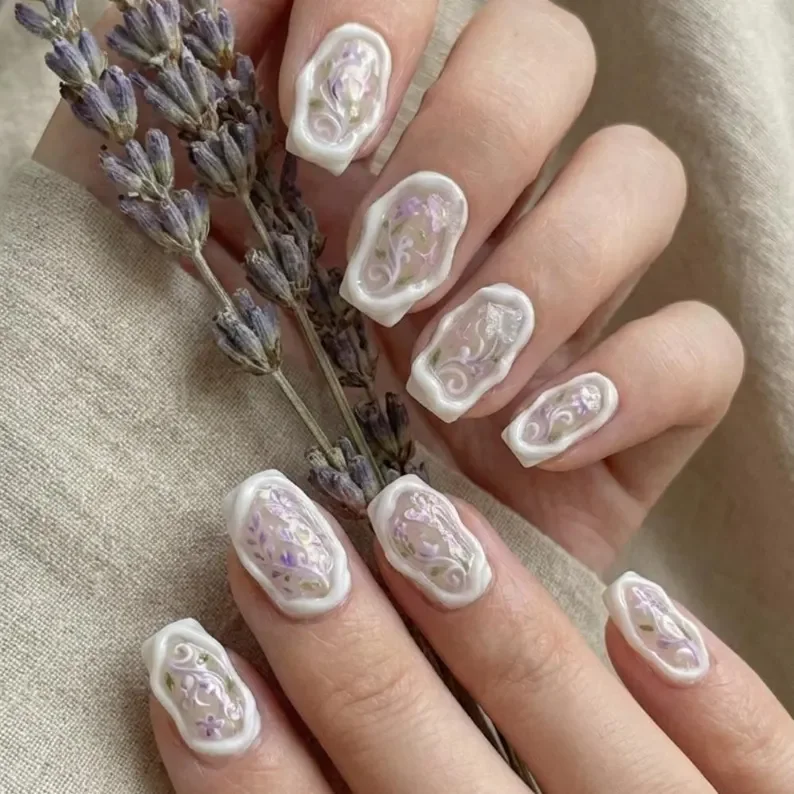 press on nails, custom press on nails, fake nails, Nails Art, stained glass nails, gold press on nails, 3d press on nails, luxury press on nails, handmade press on nails