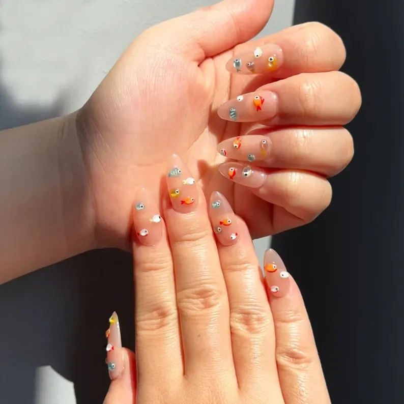 press on nails, custom press on nails, fake nails, Nails Art, stained glass nails, gold press on nails, 3d press on nails, luxury press on nails, handmade press on nails