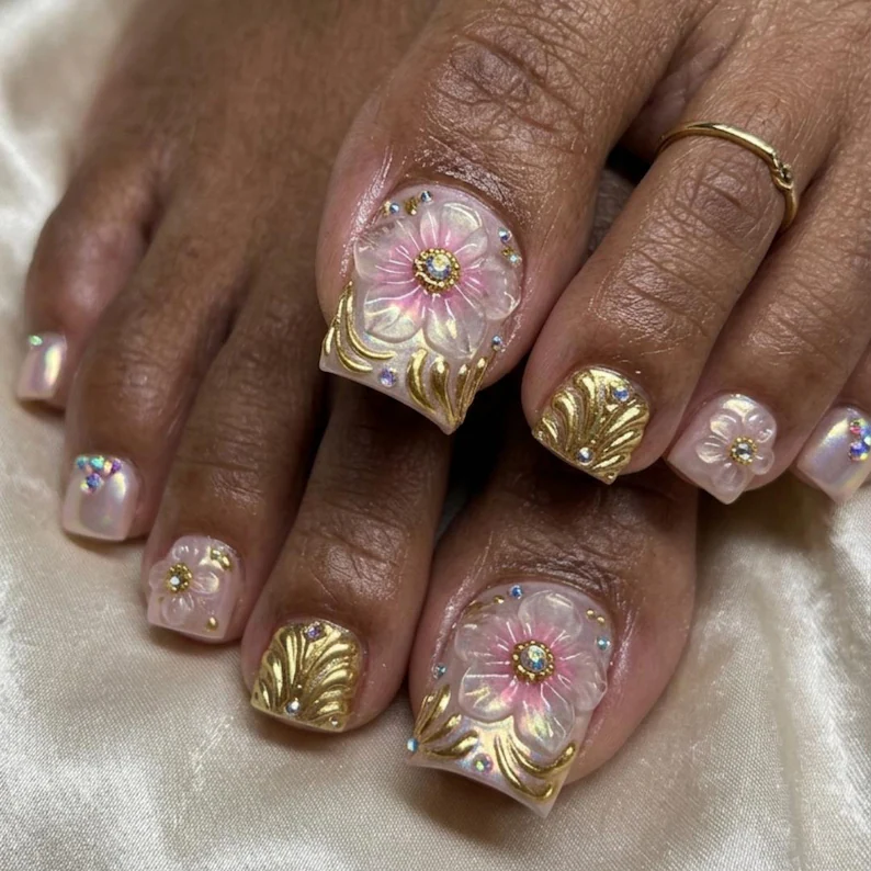 press on nails, custom press on nails, fake nails, Nails Art, stained glass nails, gold press on nails, 3d press on nails, luxury press on nails, handmade press on nails