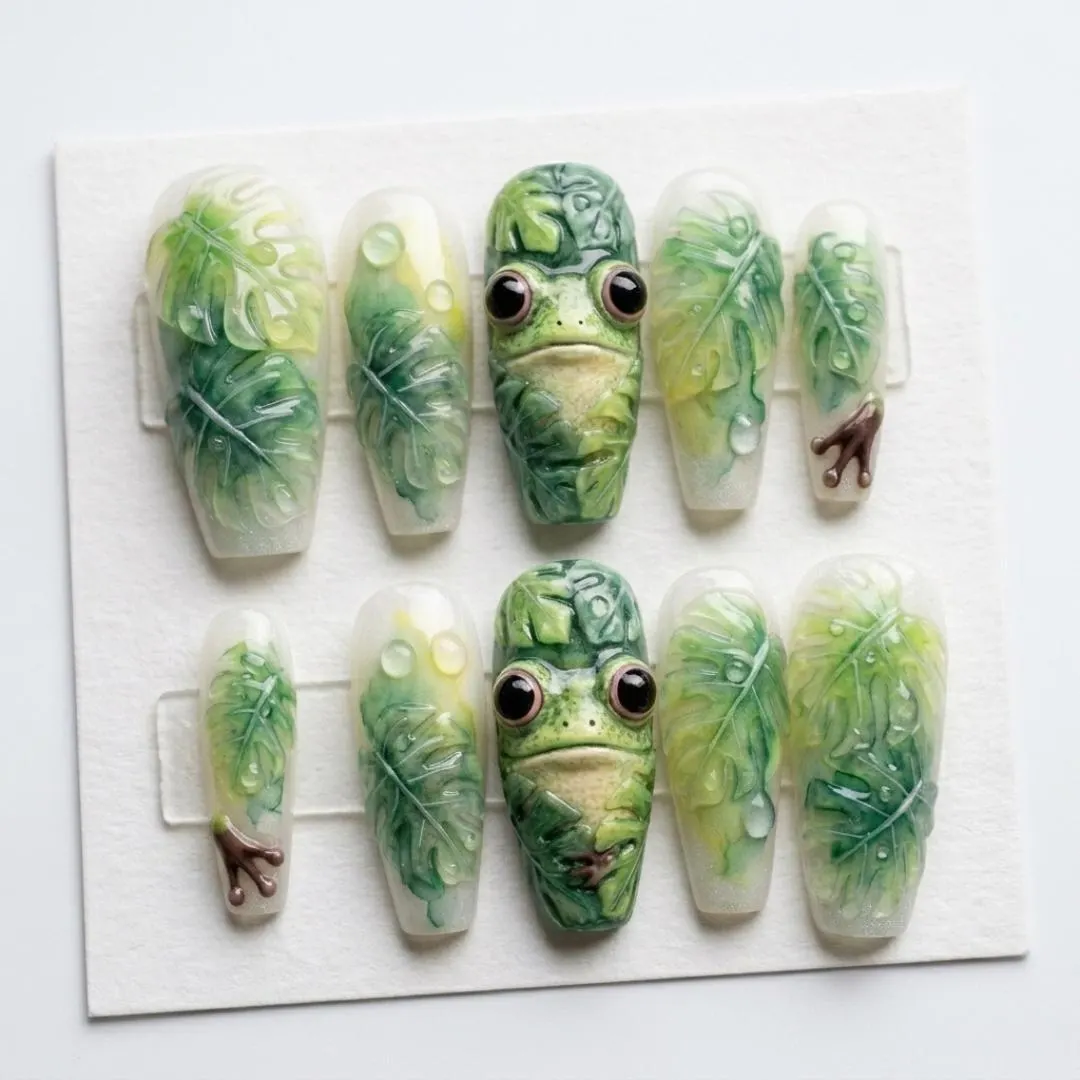 press on nails, custom press on nails, fake nails, Nails Art, stained glass nails, gold press on nails, 3d press on nails, luxury press on nails, handmade press on nails
