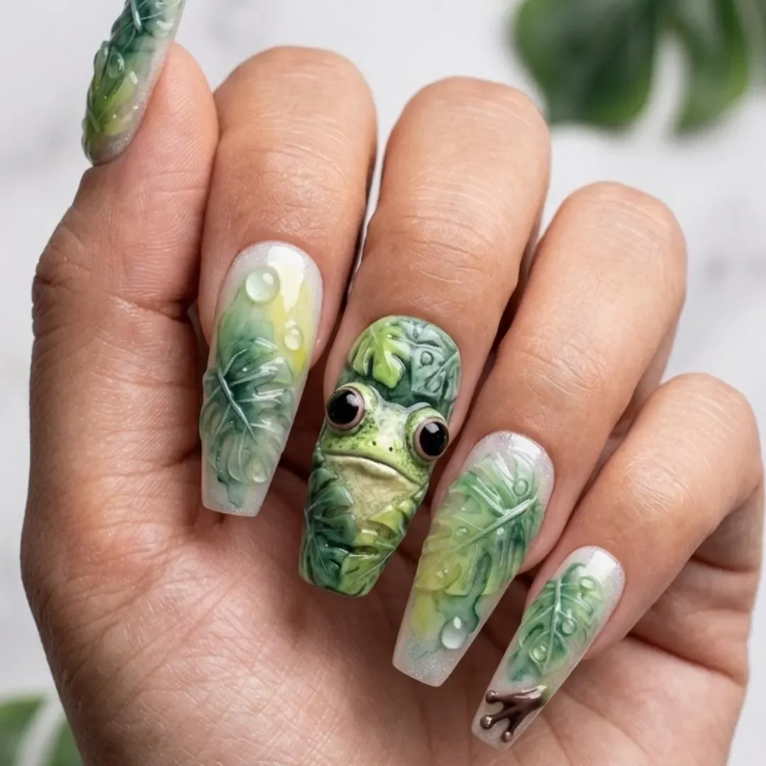 press on nails, custom press on nails, fake nails, Nails Art, stained glass nails, gold press on nails, 3d press on nails, luxury press on nails, handmade press on nails