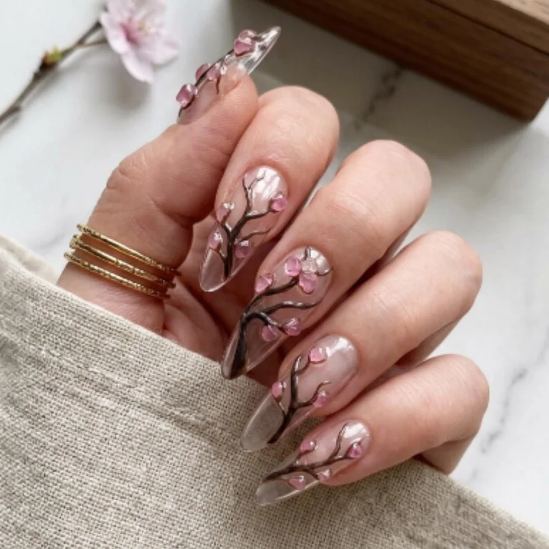 Press On Nails, Hand Sculpted Nails, press on nails, custom press on nails, fake nails, Nails Art, stained glass nails, gold press on nails, 3d press on nails, luxury press on nails, handmade press on nails