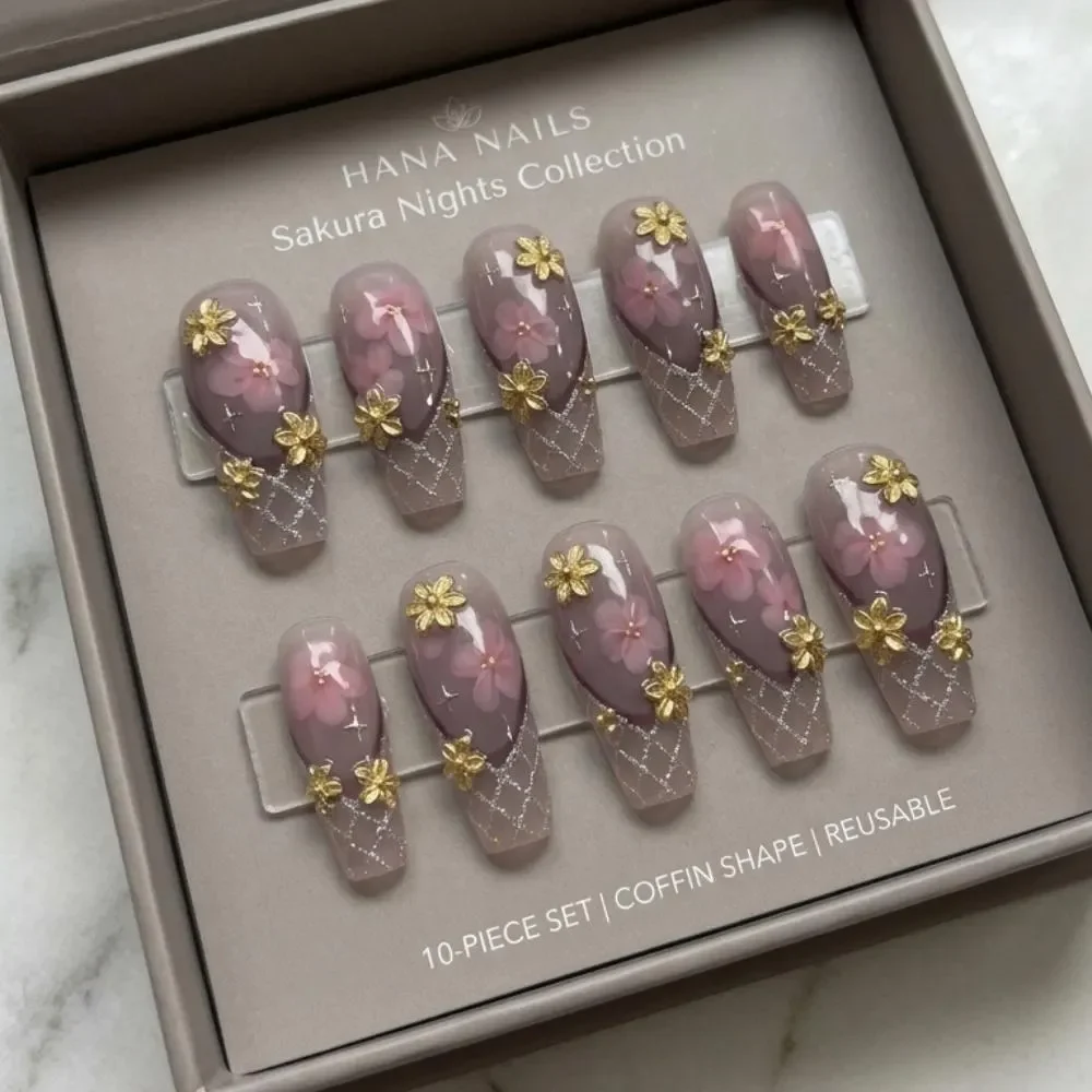press on nails, custom press on nails, fake nails, Nails Art, stained glass nails, gold press on nails, 3d press on nails, luxury press on nails, handmade press on nails
