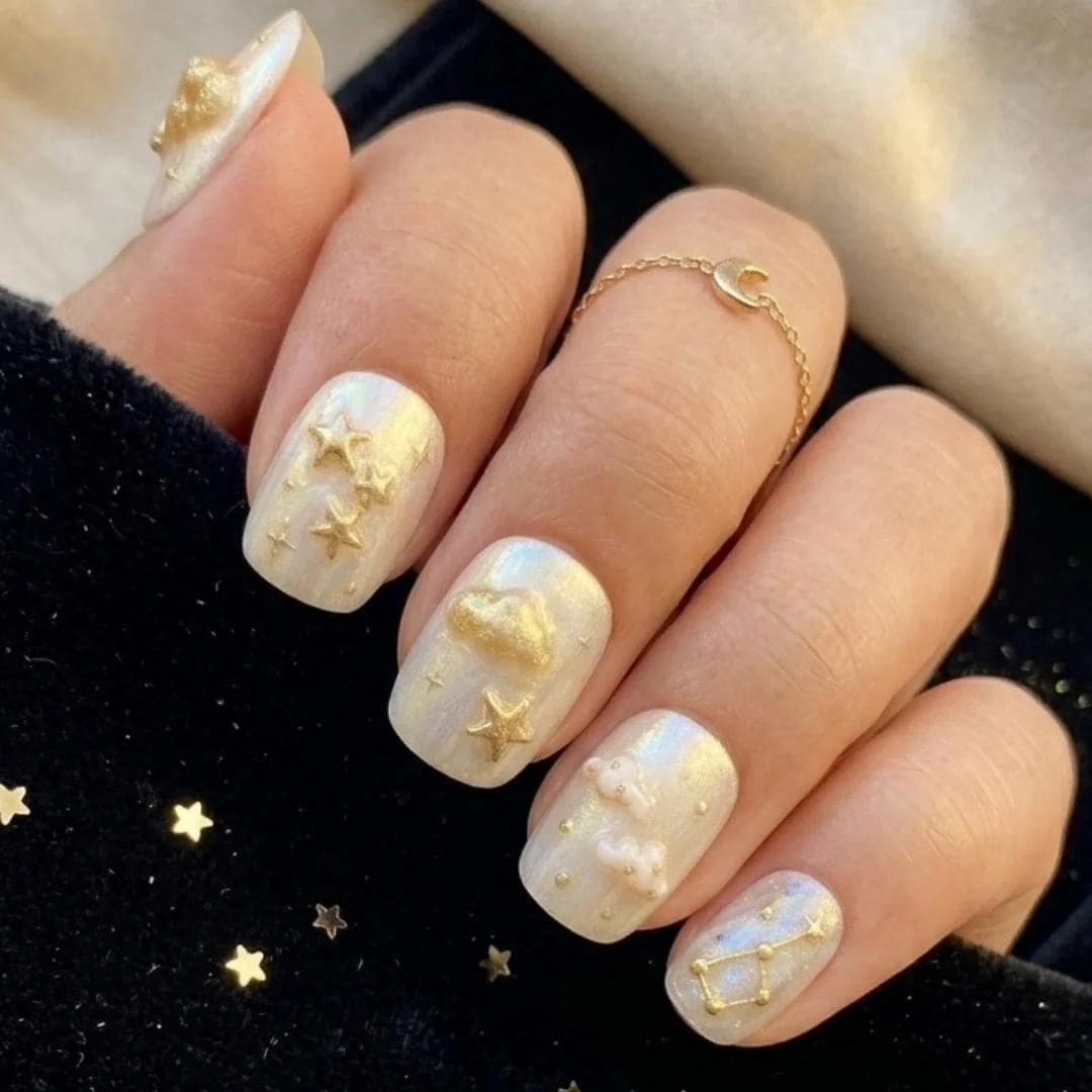 press on nails, custom press on nails, fake nails, Nails Art, stained glass nails, gold press on nails, 3d press on nails, luxury press on nails, handmade press on nails