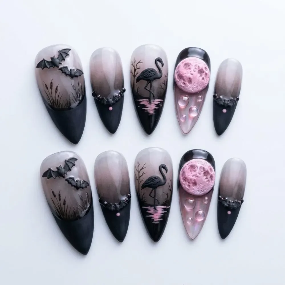 press on nails, custom press on nails, fake nails, Nails Art, stained glass nails, gold press on nails, 3d press on nails, luxury press on nails, handmade press on nails