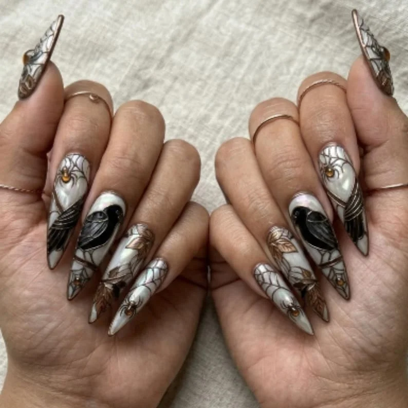 press on nails, custom press on nails, fake nails, Nails Art, stained glass nails, gold press on nails, 3d press on nails, luxury press on nails, handmade press on nails