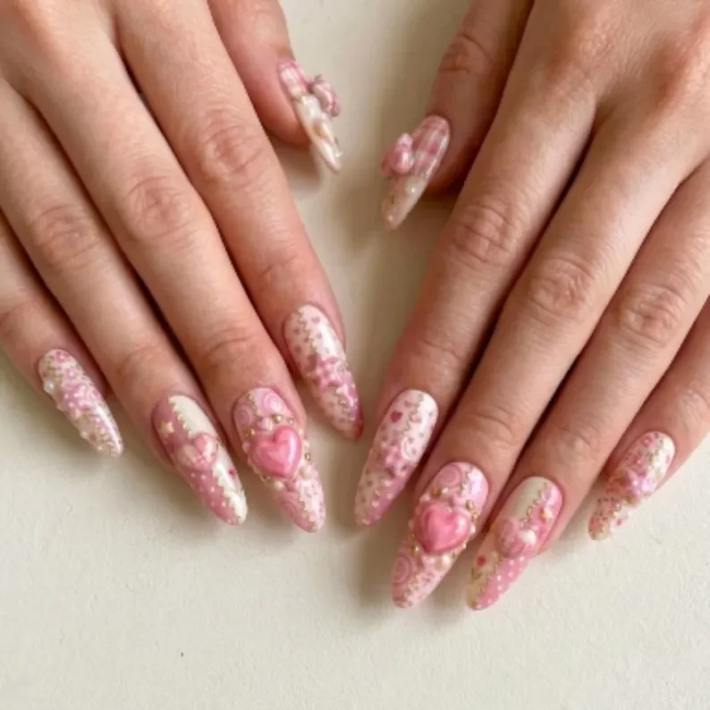 press on nails, custom press on nails, fake nails, Nails Art, stained glass nails, gold press on nails, 3d press on nails, luxury press on nails, handmade press on nails