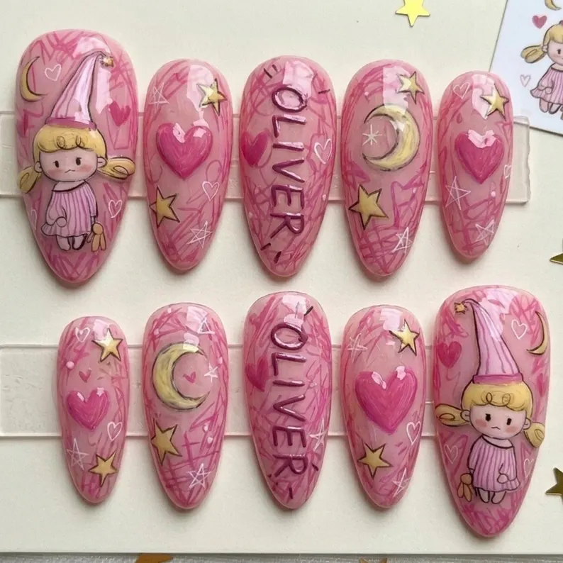 press on nails, custom press on nails, fake nails, Nails Art, stained glass nails, gold press on nails, 3d press on nails, luxury press on nails, handmade press on nails