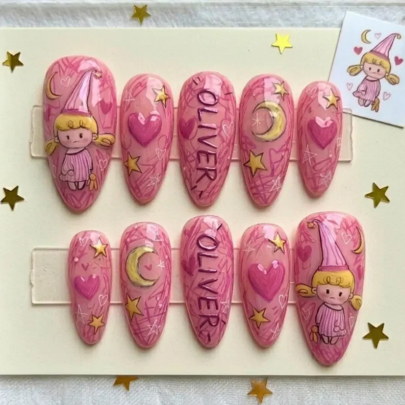 press on nails, custom press on nails, fake nails, Nails Art, stained glass nails, gold press on nails, 3d press on nails, luxury press on nails, handmade press on nails