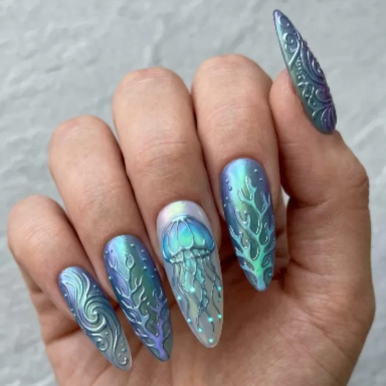 press on nails, custom press on nails, fake nails, Nails Art, stained glass nails, gold press on nails, 3d press on nails, luxury press on nails, handmade press on nails