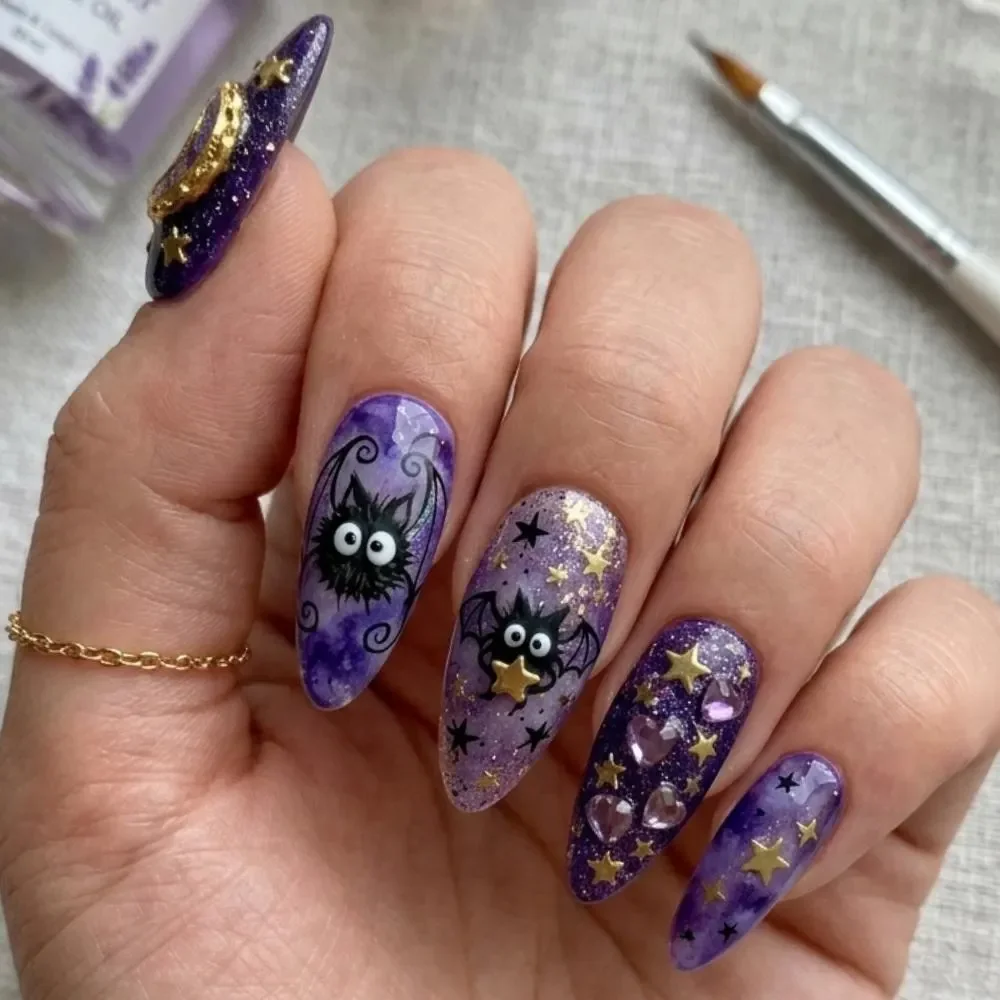 press on nails, custom press on nails, fake nails, Nails Art, stained glass nails, gold press on nails, 3d press on nails, luxury press on nails, handmade press on nails