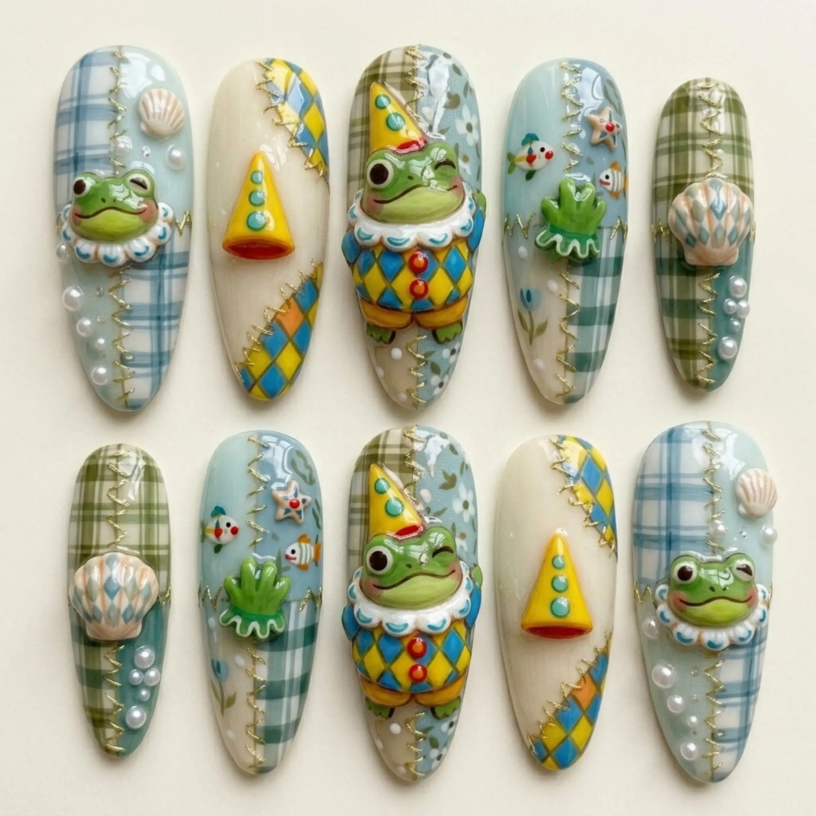 press on nails, custom press on nails, fake nails, Nails Art, stained glass nails, gold press on nails, 3d press on nails, luxury press on nails, handmade press on nails