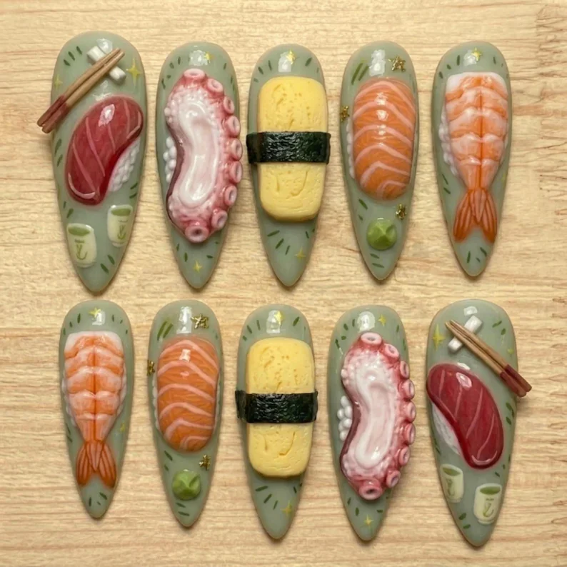 press on nails, custom press on nails, fake nails, Nails Art, stained glass nails, gold press on nails, 3d press on nails, luxury press on nails, handmade press on nails