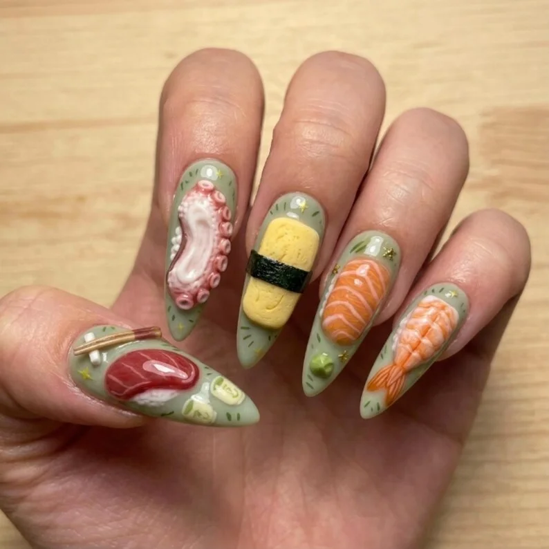 press on nails, custom press on nails, fake nails, Nails Art, stained glass nails, gold press on nails, 3d press on nails, luxury press on nails, handmade press on nails