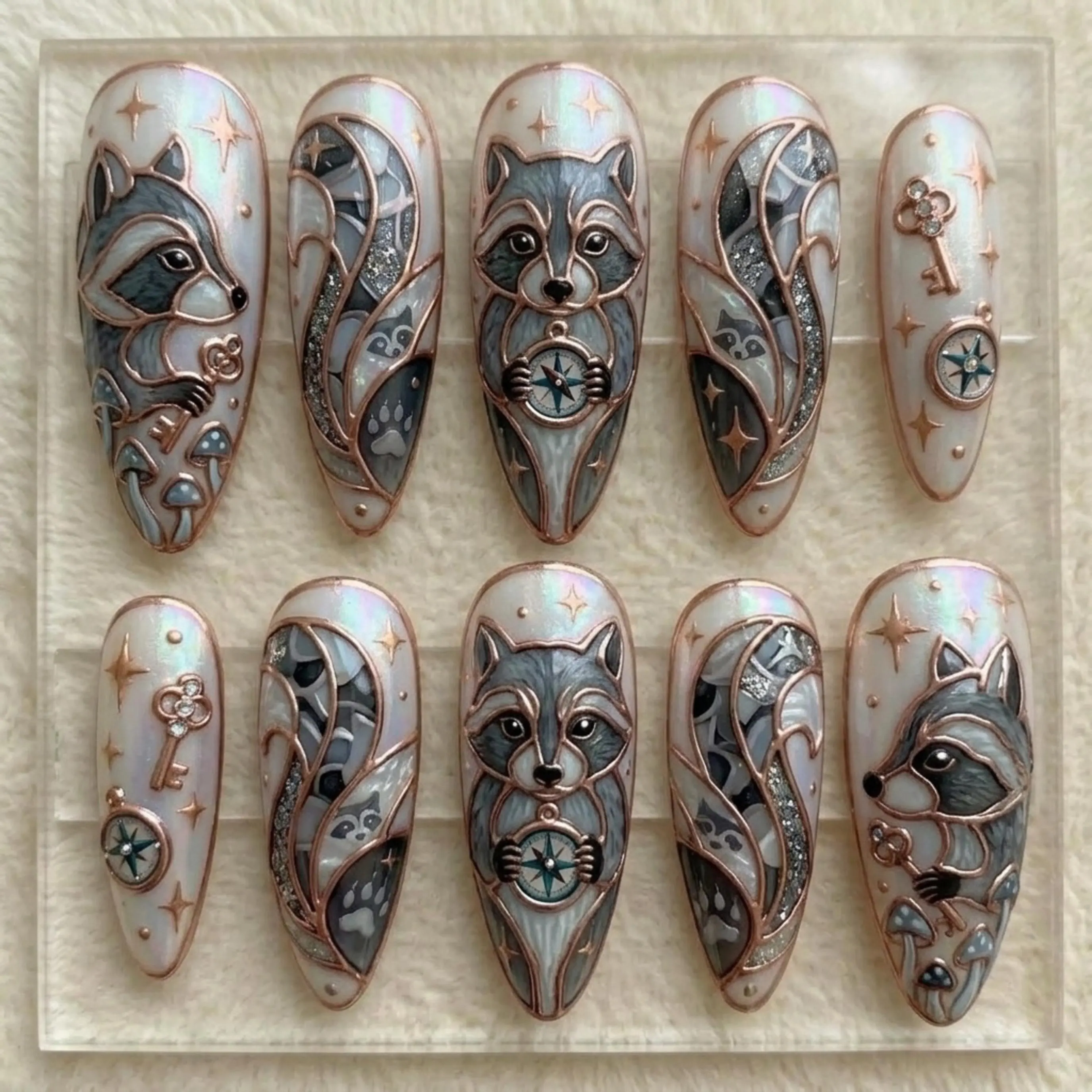 press on nails, custom press on nails, fake nails, Nails Art, stained glass nails, gold press on nails, 3d press on nails, luxury press on nails, handmade press on nails