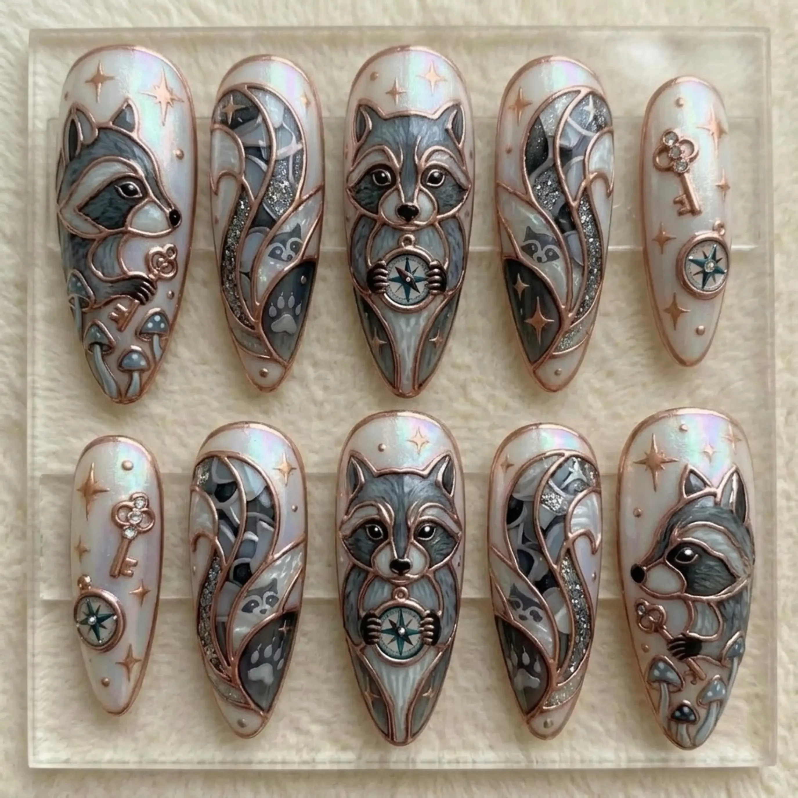 press on nails, custom press on nails, fake nails, Nails Art, stained glass nails, gold press on nails, 3d press on nails, luxury press on nails, handmade press on nails