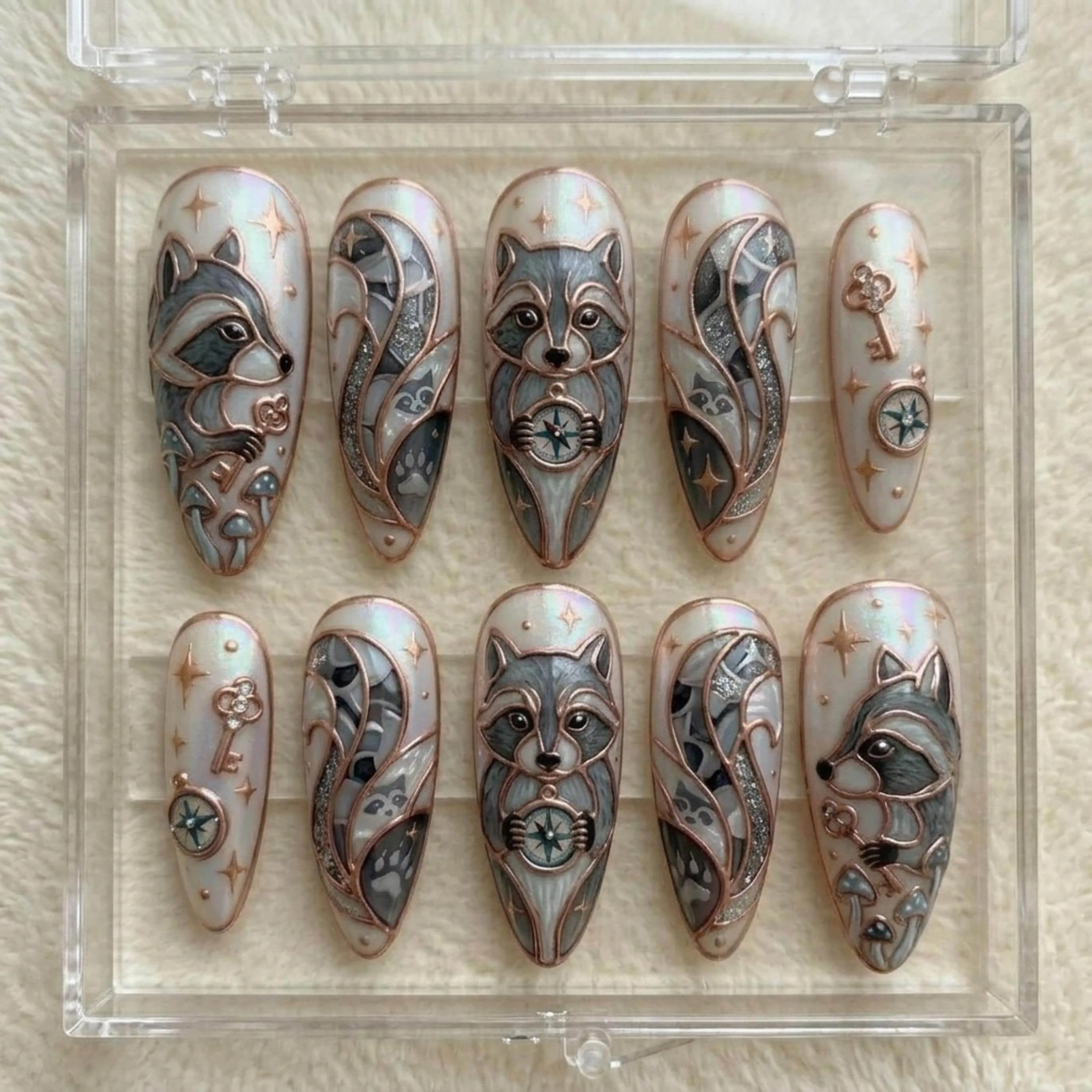 press on nails, custom press on nails, fake nails, Nails Art, stained glass nails, gold press on nails, 3d press on nails, luxury press on nails, handmade press on nails