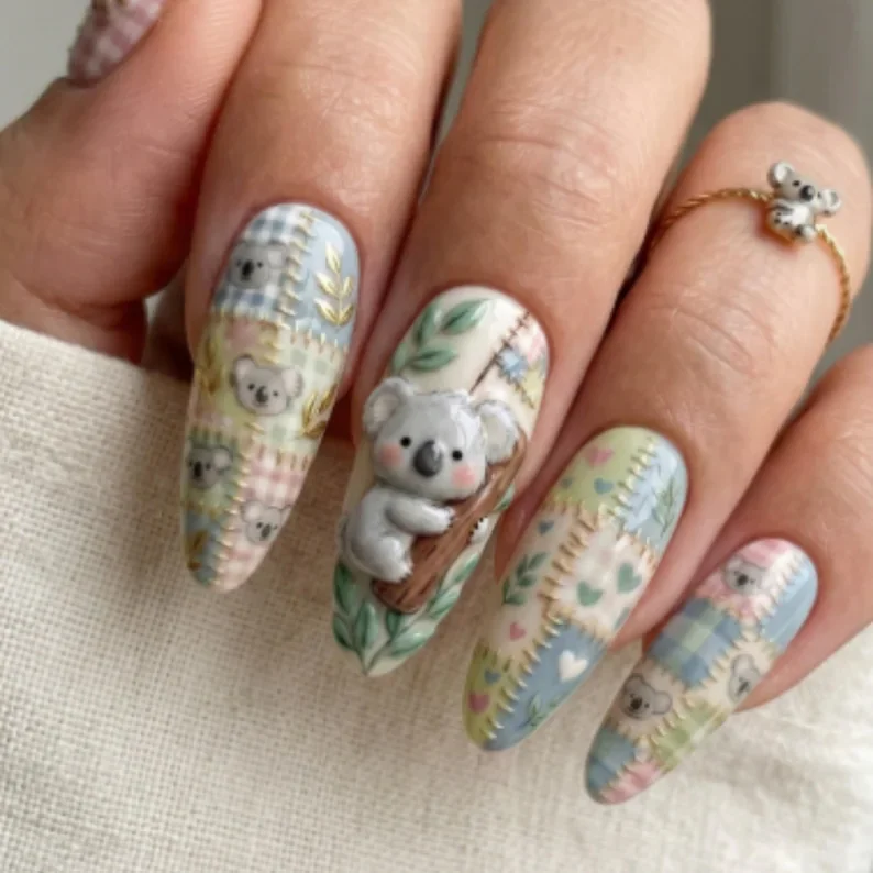 press on nails, custom press on nails, fake nails, Nails Art, stained glass nails, gold press on nails, 3d press on nails, luxury press on nails, handmade press on nails