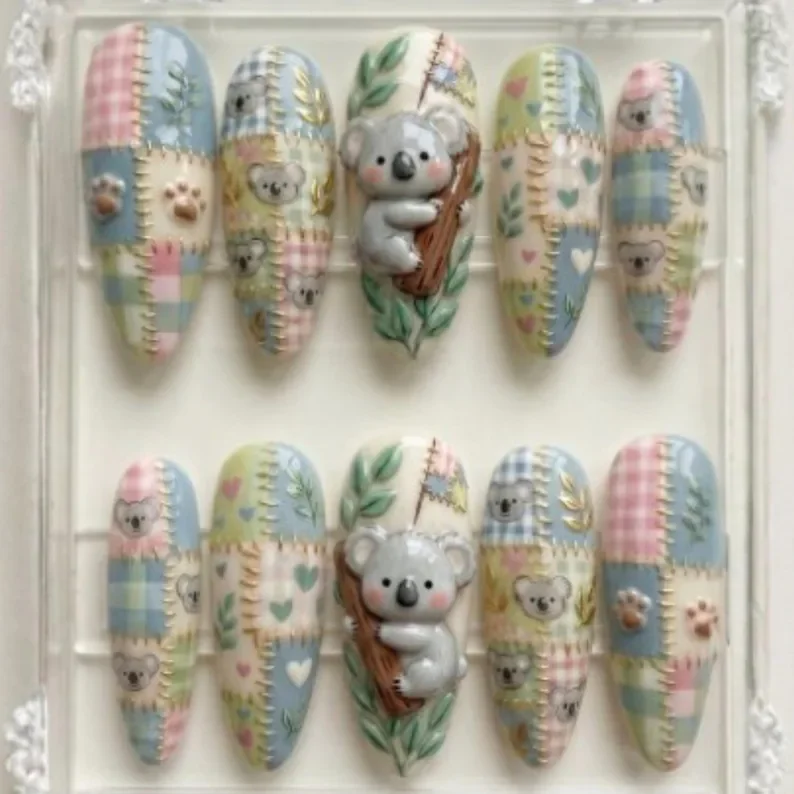 press on nails, custom press on nails, fake nails, Nails Art, stained glass nails, gold press on nails, 3d press on nails, luxury press on nails, handmade press on nails