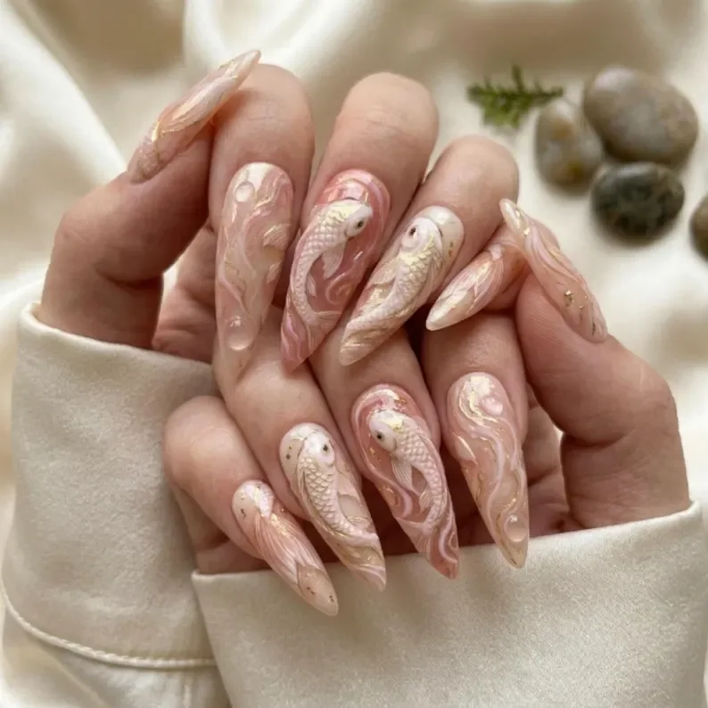 press on nails, custom press on nails, fake nails, Nails Art, stained glass nails, gold press on nails, 3d press on nails, luxury press on nails, handmade press on nails